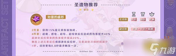 《原神》多莉圣遗物推荐