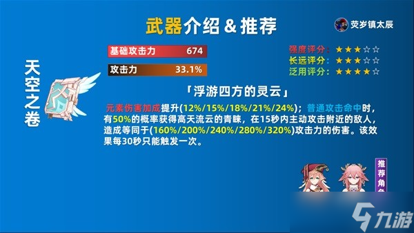 《原神》心海输出武器伤害测试