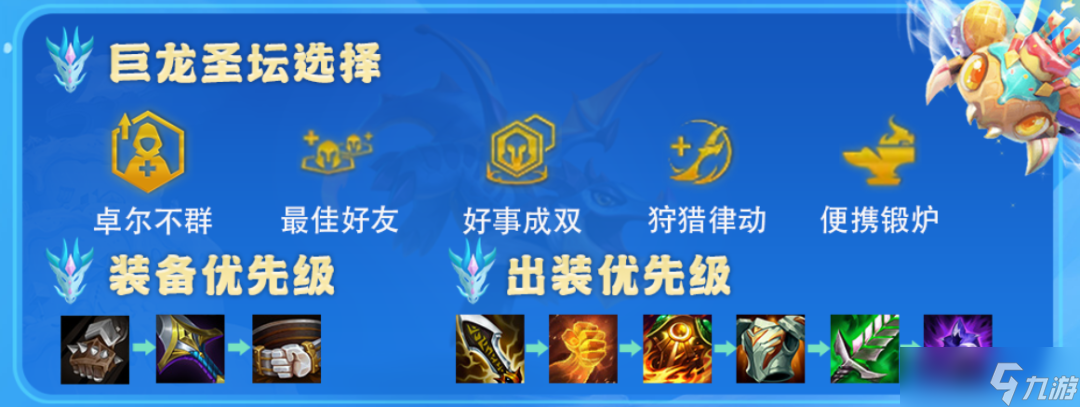 《云顶之弈手游》卓尔不群阵容S7.5