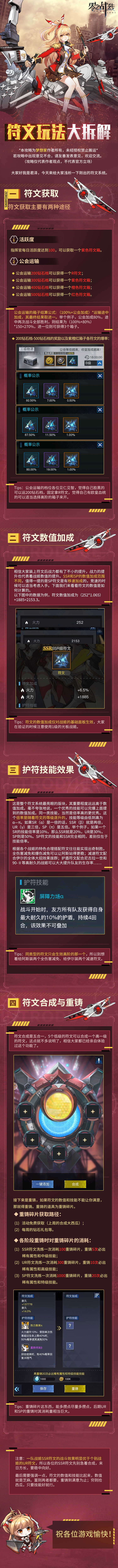 《零之战线》符文玩法大拆解