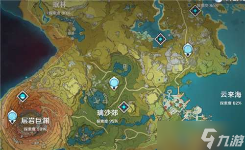 原神地图怎么解锁 原神地图探索度和什么有关