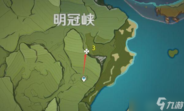 原神小灯草最新版分布图
