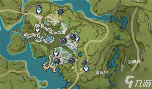 原神帕蒂沙兰位置分布图