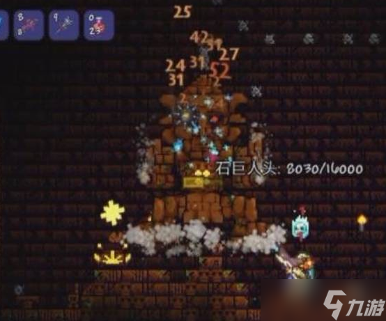 泰拉瑞亚石巨人怎么打