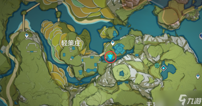 原神璃月小白磨坊主位置