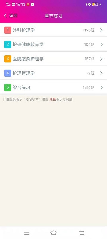 外科护理总题库app