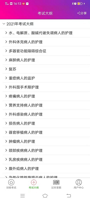 外科护理总题库app