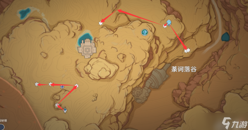 《原神》圣金虫采集路线一览