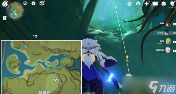 《原神》茸蕈窟隐藏锚点开启攻略