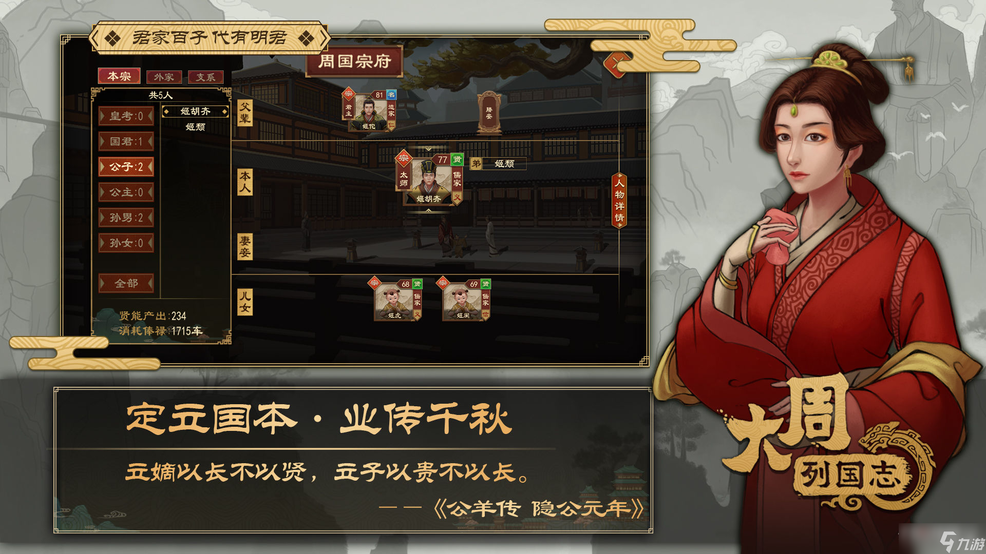 《大周列国志》王朝制度介绍