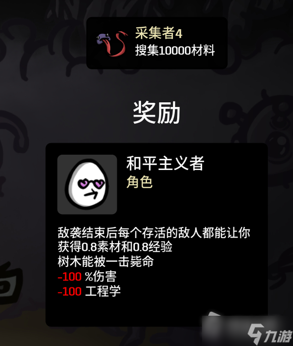 《Brotato》和平主义者道具选择攻略