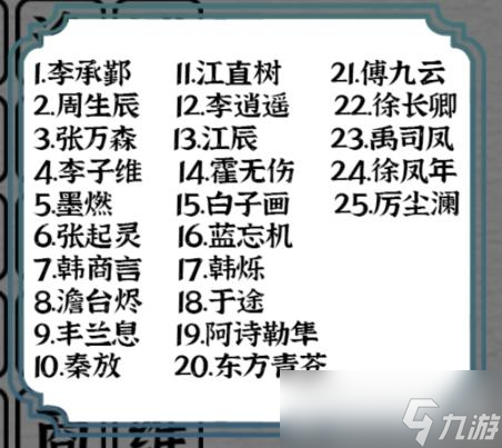 一字一句连上所有男猪脚关卡通关攻略
