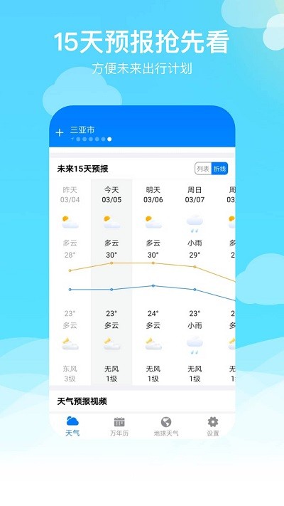 出行天气app(改名卫星云图天气预报)图1