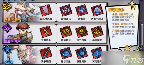 镇魂街天生为王前期阵容推荐
