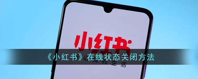 《小红书》在线状态关闭方法