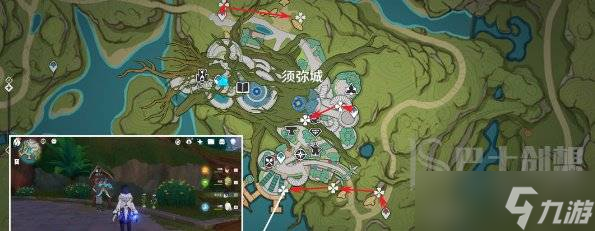 原神帕蒂沙兰采集点 原神帕蒂沙兰位置