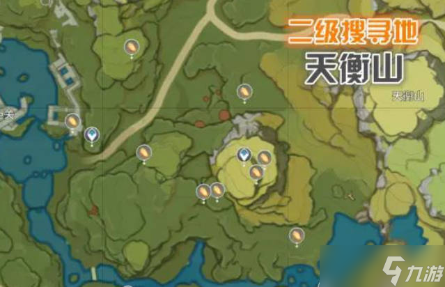 原神石珀采集地点分布