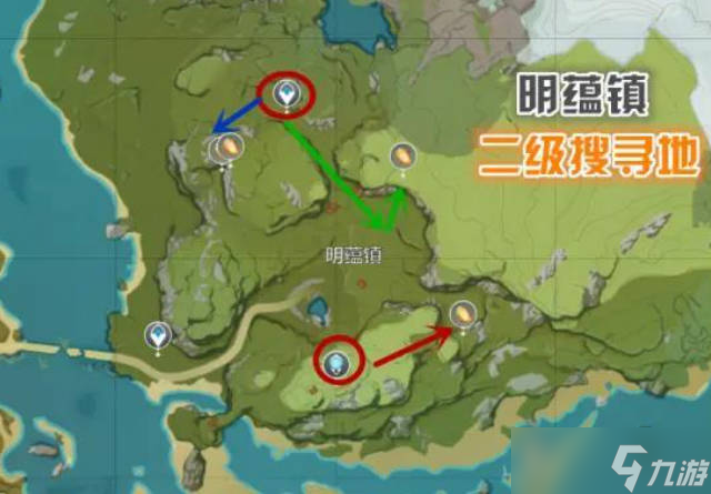 原神石珀采集地点分布