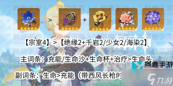 原神米卡武器圣遗物推荐