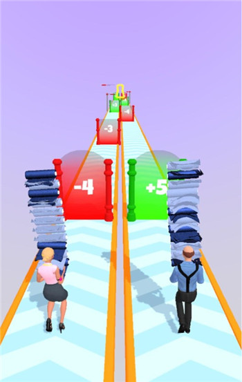 布料跑起来