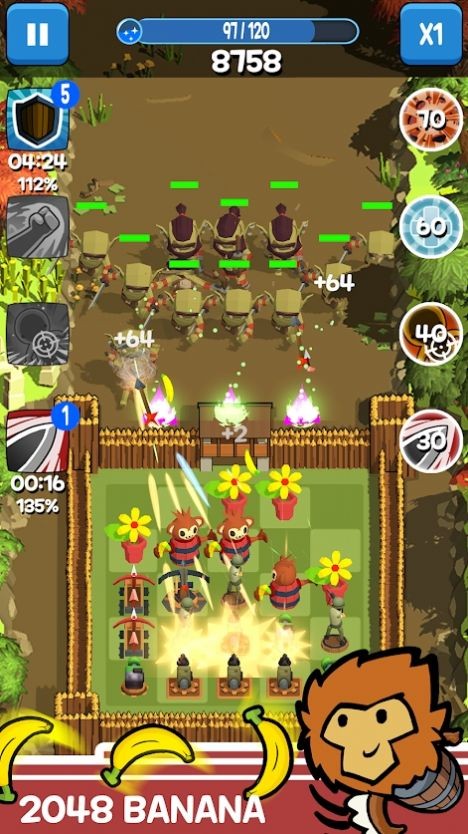 城堡防御2048