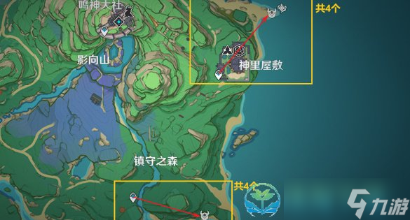 《原神》野伏众刷怪路线分享