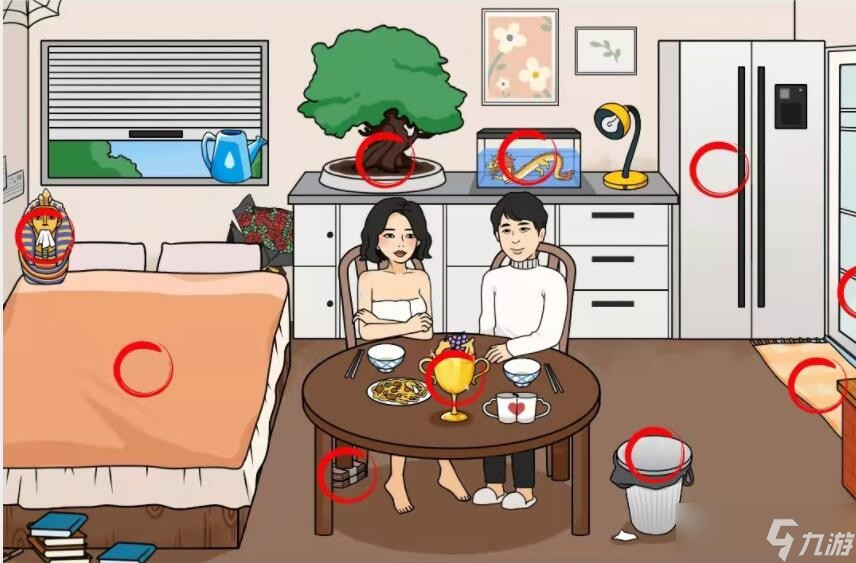 文字来找茬找出这家挥金如土的12个证据怎么过-通关攻略