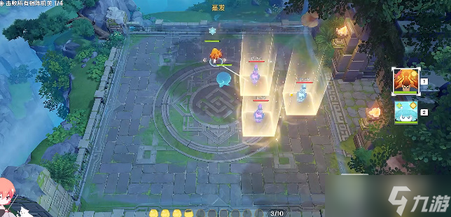 原神灵蕈棋阵第一关怎么通关