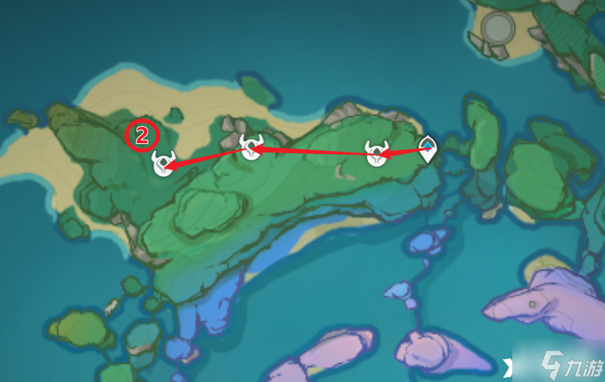 《原神》骗骗花分布图？3.5骗骗花讨伐路线