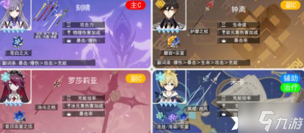 《原神》米卡物伤平A重击队要怎么搭配？米卡物伤平A重击队搭配攻略