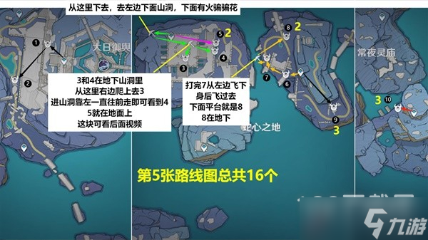 《原神》遗迹机兵速刷路线一览