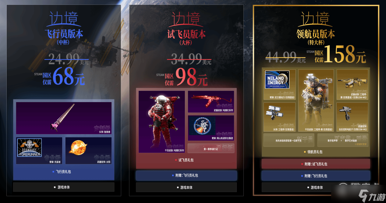 《边境》领航员版奖励详情