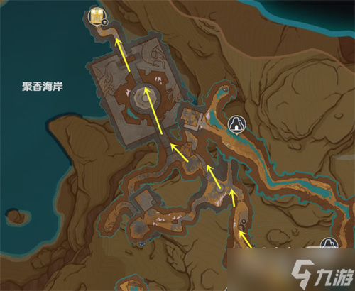 《原神》苍漠囿土全华丽宝箱位置一览