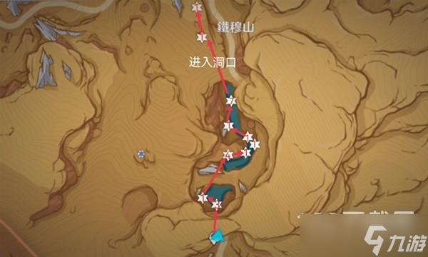 《原神》3.6版本悼灵花采集路线分享
