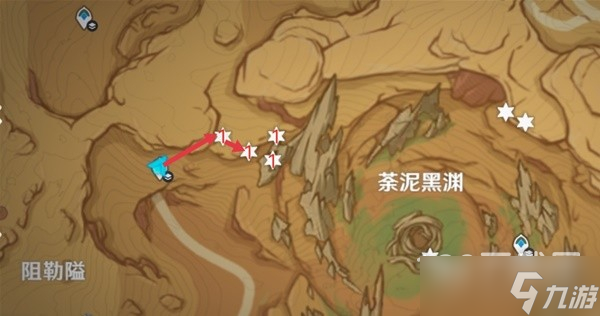 《原神》3.6版本悼灵花采集路线分享