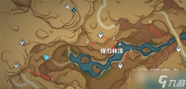 《原神》3.6版6处忧昙花位置介绍