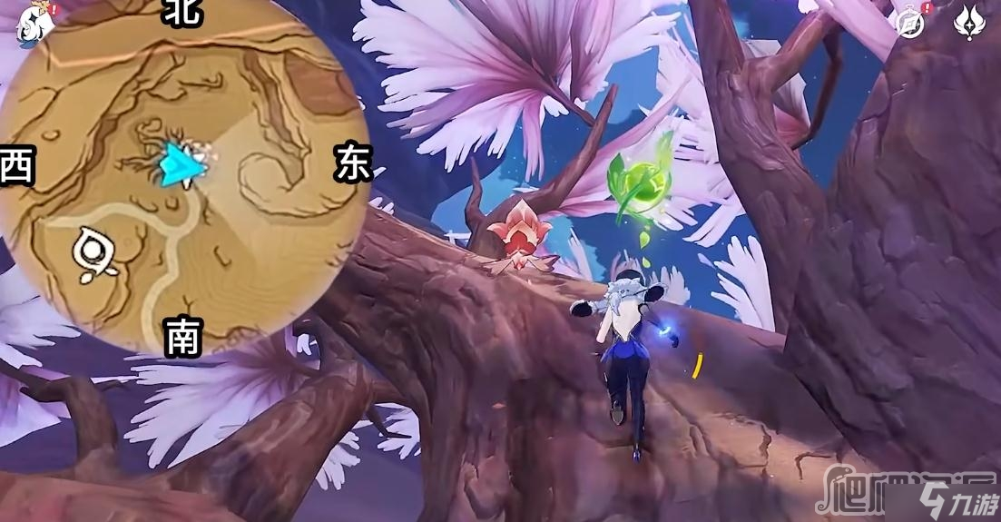 《原神》跋松顶草神瞳位置一览