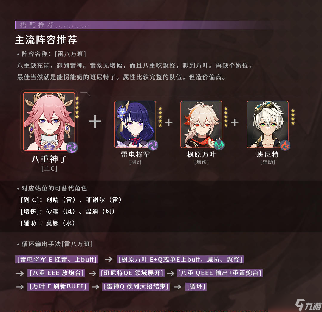 《原神》#角色攻略#「浮世笑百姿・八重神子 」从萌新到进阶