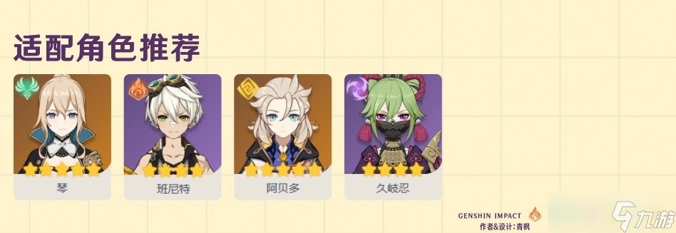 《原神》腐殖之剑适用角色教程