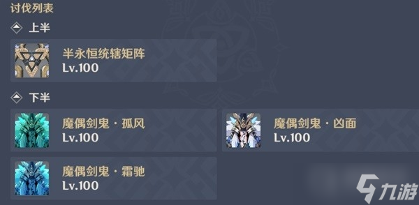《原神》3.6版本深渊12层打法