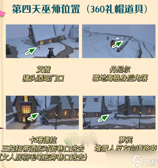 《哈利波特魔法觉醒》整蛊捉迷藏位置大全
