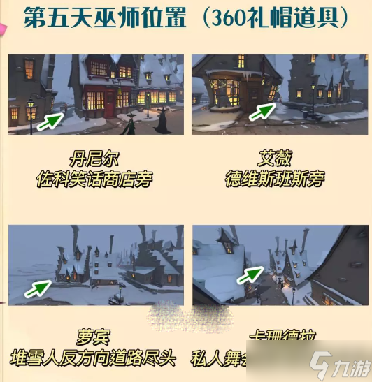 《哈利波特魔法觉醒》整蛊捉迷藏位置大全