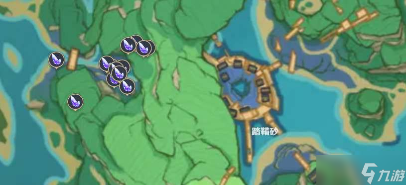 原神66个晶化骨髓采集路线图
