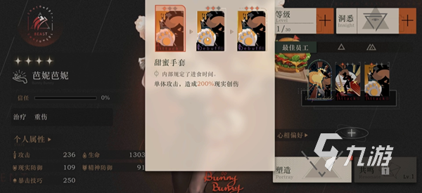 重返未来1999芭妮芭妮强度怎么样 芭妮芭妮角色详解