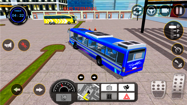 真正的公交车驾驶模拟器