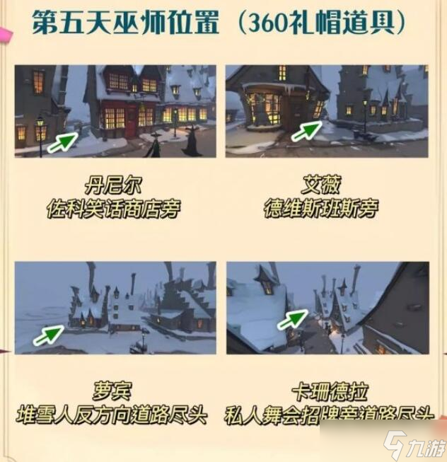 《哈利波特魔法觉醒》整蛊捉迷藏伙伴位置4.23