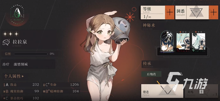 重返未来1999拉拉泉技能怎么样 角色拉拉泉技能介绍