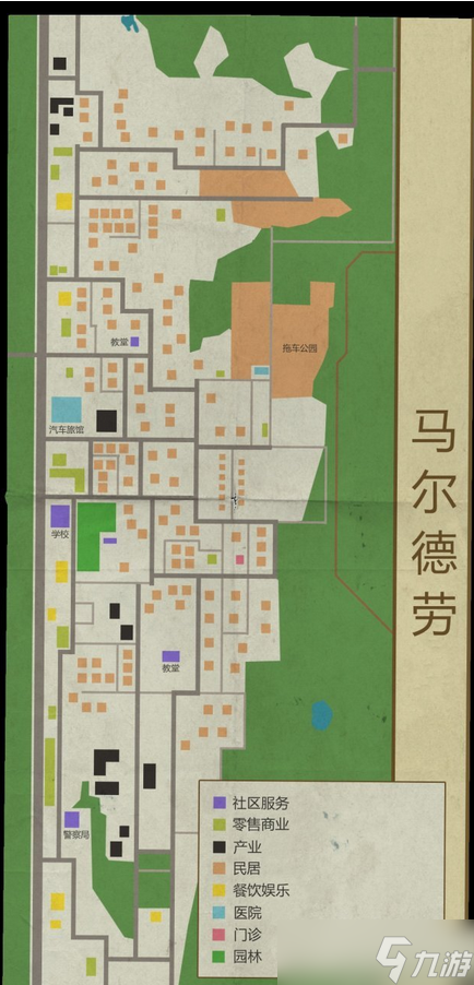 僵尸毁灭工程地图