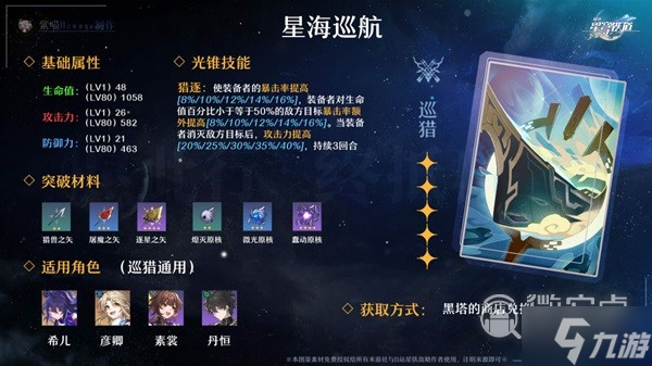 《崩坏星穹铁道》全五星光锥适用角色推荐
