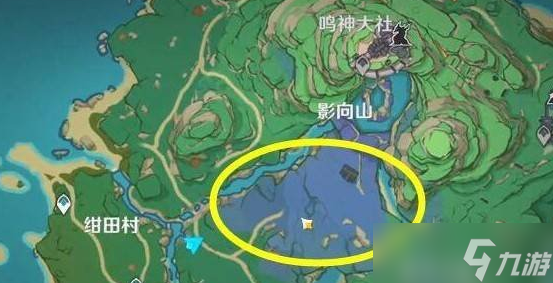 原神绀田村东北方的荒废神社怎么找